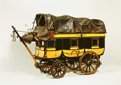 Modell eines Omnibusses mit vierzig Sitzen von French School