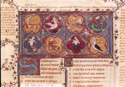Metamorphosen, aus Ovid Moralise geschrieben von Chretien Legouais von French School