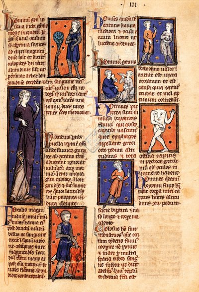 Ms 320 Fol.46r Monster, aus 