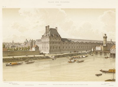 Palais des Tuileries, 1640 von French School