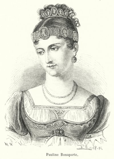 Pauline Bonaparte von French School