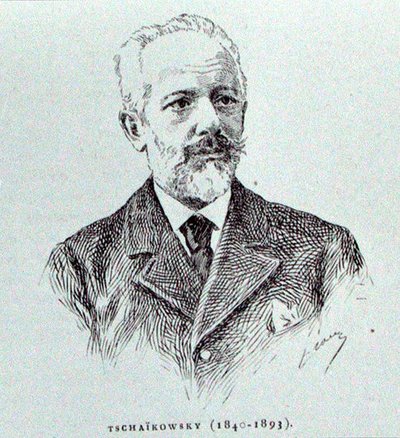Pjotr Iljitsch Tschaikowski (1840-93), Illustration aus 