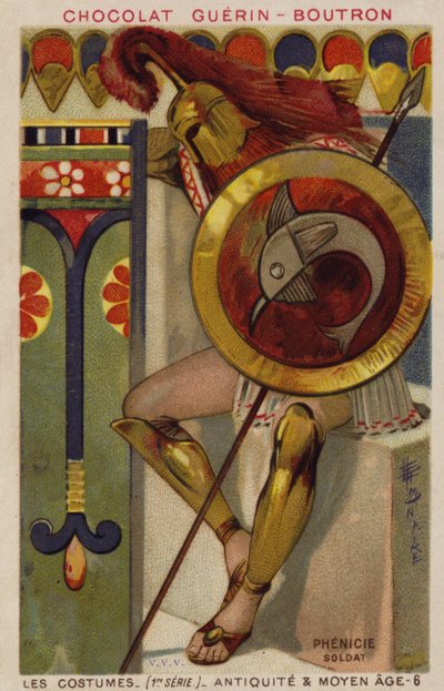 Phönizischer Soldat von French School