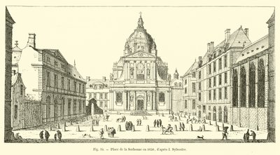 Platz der Sorbonne, 1650, nach I. Sylvestre von French School