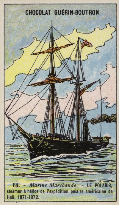Polaris, Schiff der amerikanischen Expedition von Charles Francis Hall zum Nordpol von French School