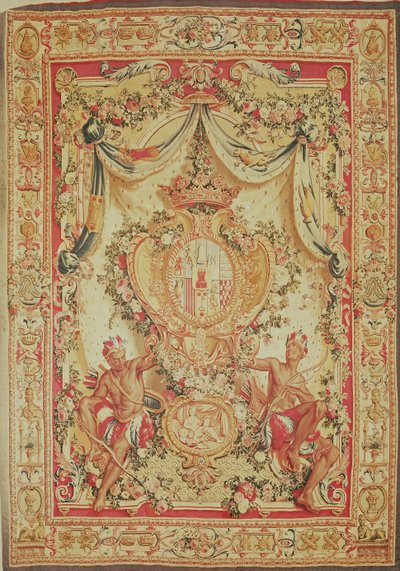 Portiere mit dem Wappen von Louis-Antoine de Pardaillan de Gondrin, Herzog von Antin, Gobelins-Fabrik, 1708-36 von French School