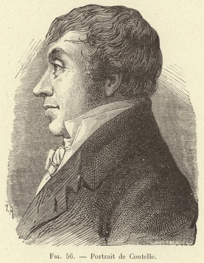 Porträt von Coutelle von French School