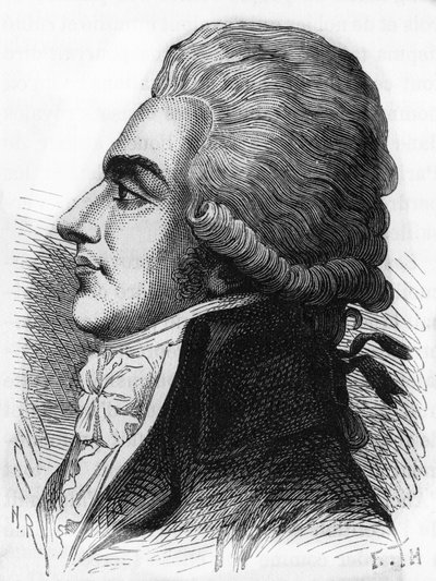 Porträt von Alexander Graf von Lameth (1760-1829), französischer General und Politiker während der Französischen Revolution. von French School