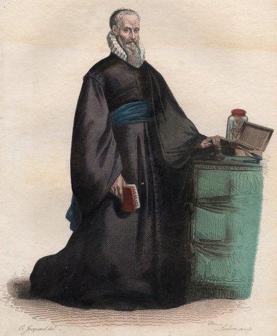 Porträt von Ambroise Paré (1509-1590), französischer Chirurg von French School
