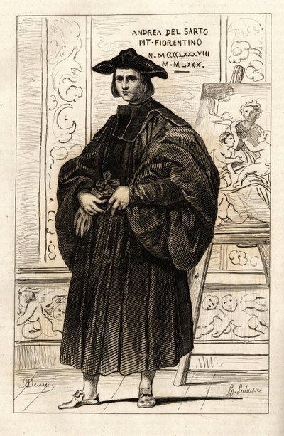 Porträt von Andrea d