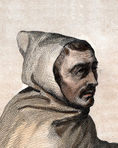 Porträt von Armand Jean le Bouthillier de Rance (1626-1700), französischer Abt und Gründer der Trappisten-Zisterzienser von French School