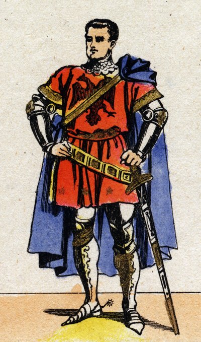 Porträt von Bertrand du Guesclin, Konnetabel von Frankreich von French School