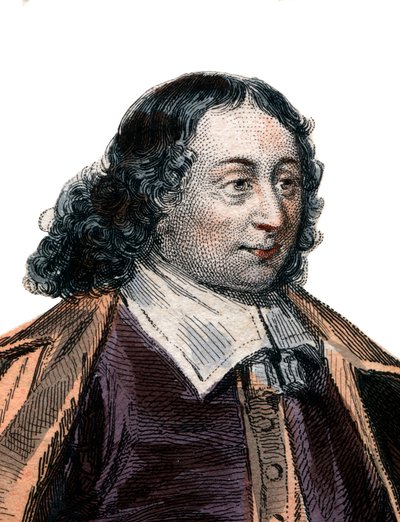 Porträt von Blaise Pascal (1623-1662), französischer Mathematiker und Schriftsteller von French School