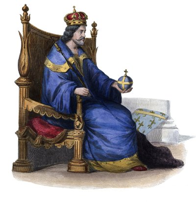 Porträt von Karl I. von Neapel (Karl von Anjou) (1227-1285), König von Sizilien von French School