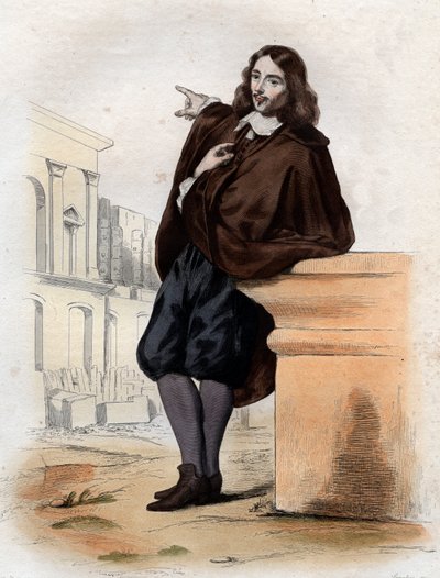 Porträt von Claude Perrault (1613-1688), französischer Architekt, Arzt und Anatom von French School