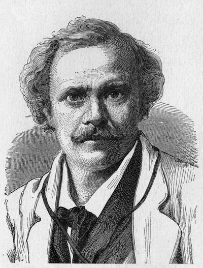 Porträt von Félix Nadar (1820 - 1910) - im „Album der Wissenschaft; berühmte Gelehrte; Große Entdeckungen“ 1896 von French School