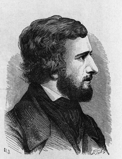 Porträt von Hippolyte Fizeau (1819-1896) - in „Album der Wissenschaft; berühmte Gelehrte; Große Entdeckungen“ 1896. von French School