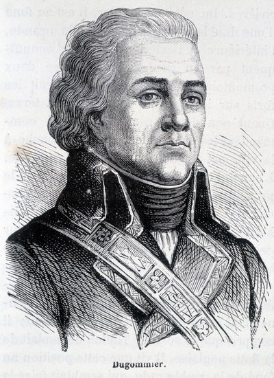 Porträt von Jacques François Coquille dit Dugommier, französischer General (1738 -1794) - in „L