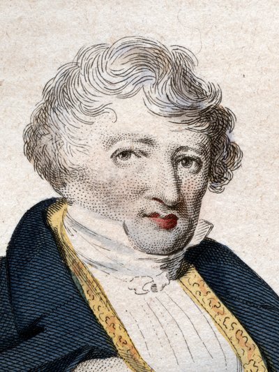 Porträt von Jean Léopold Nicolas Frédéric Cuvier, bekannt als Georges Cuvier (1769-1832), französischer Naturforscher und Zoologe von French School