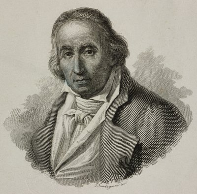 Porträt von Joseph Marie Charles, genannt Jacquard (1752-1834), französischer Weber und Erfinder des Jacquard-Webstuhls von French School