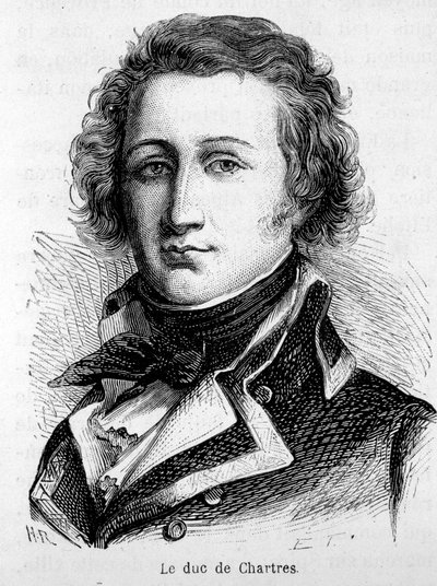 Porträt von Louis Philippe II Joseph, Herzog von Orléans und Chartres, bekannt als Philippe Égalité von French School