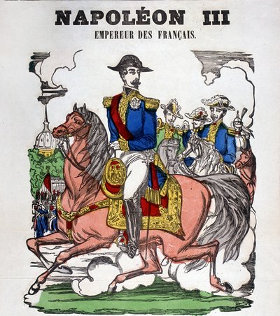 Porträt von Napoleon III. Bild von Epinal von French School