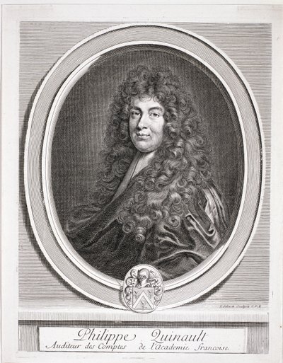 Porträt von Philippe Quinault (1635-88) von French School