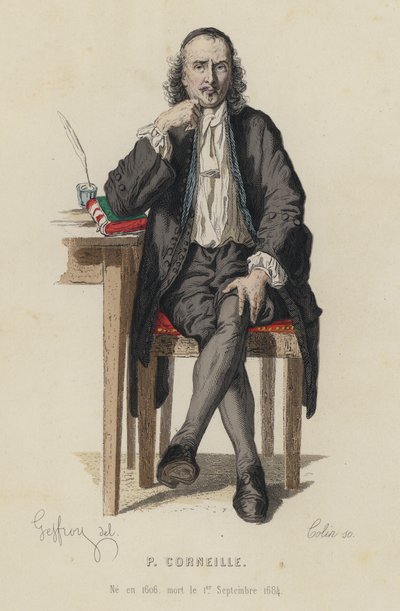 Porträt von Pierre Corneille, französischer Dramatiker von French School