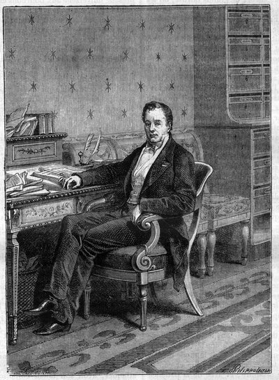 Porträt von Pierre Paul Royer-Collard von French School