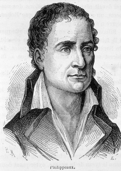 Porträt von Pierre Philippeaux von French School