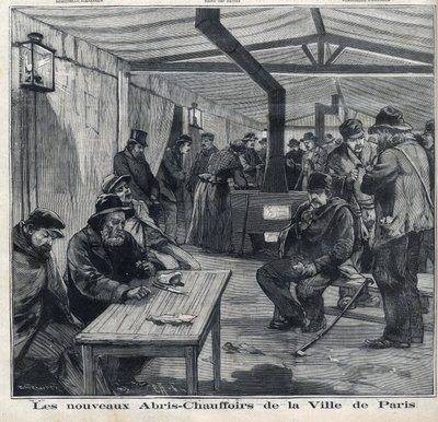 Prekarität in der Hauptstadt: Die neuen Heizunterkünfte in der Stadt Paris, wo die Armen sich aufwärmen, in „Le Petit Parisien“ von French School