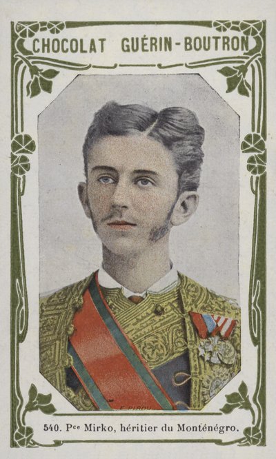 Prinz Mirko, Erbe von Montenegro von French School