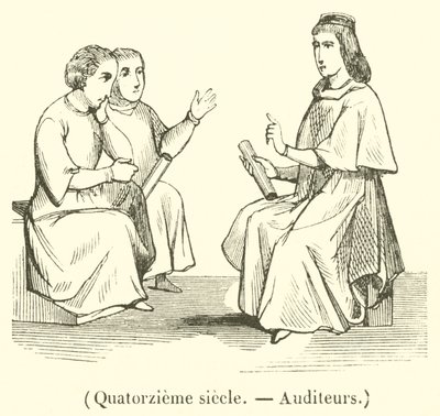 Vierzehntes Jahrhundert, Zuhörer von French School