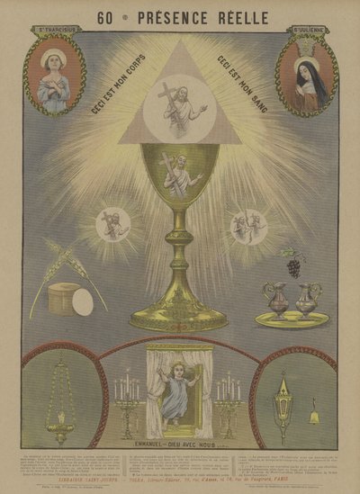 Reale Gegenwart Christi in der Eucharistie von French School