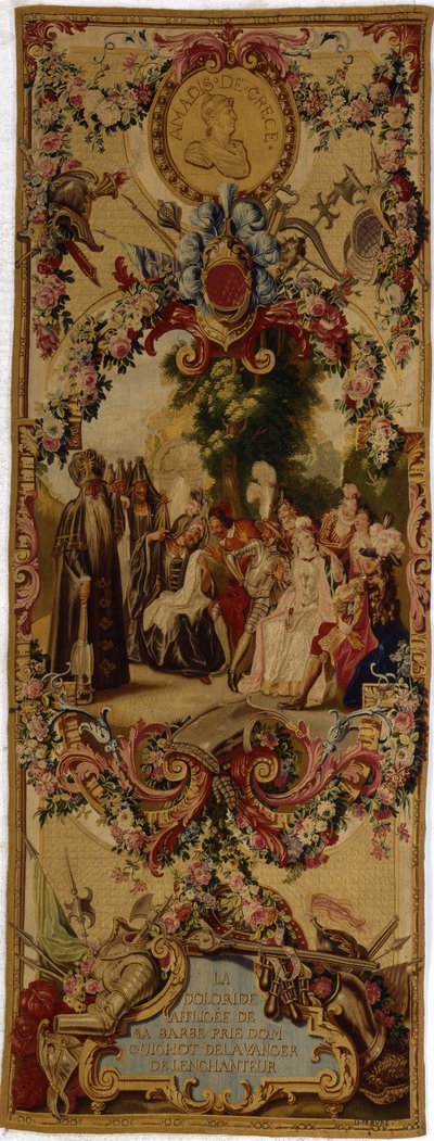 Regence Gobelins Wandteppich mit der Geschichte von Don Quixote, 1717-18 von French School