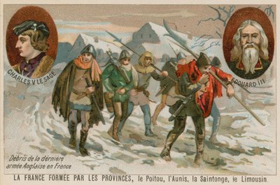 Überreste der letzten englischen Armee in Frankreich von French School