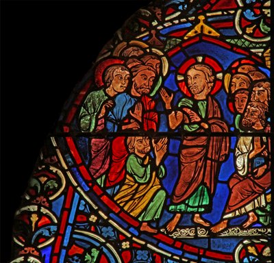 Auferstehungszyklus - Christus erscheint seinen Jüngern von French School