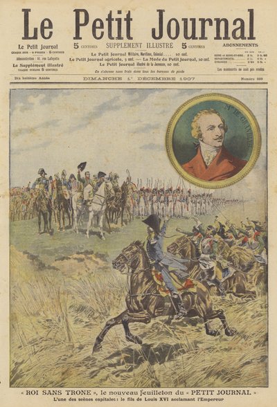 Szene aus "König ohne Thron", die neue Serie im Le Petit Journal von French School