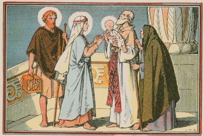 Szene aus dem Leben Jesu von French School