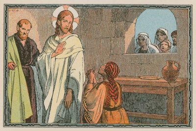Szene aus dem Leben Jesu von French School