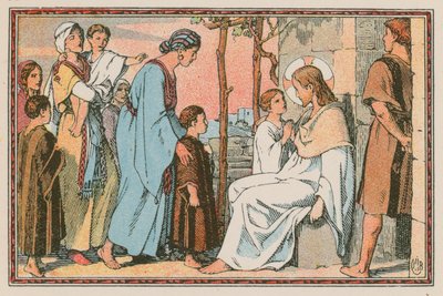 Szene aus dem Leben Jesu von French School
