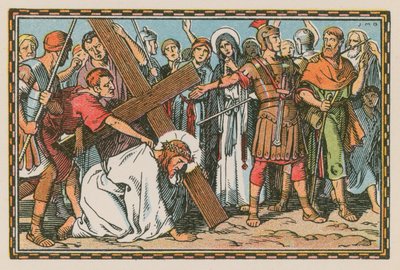 Szene aus dem Leben Jesu von French School
