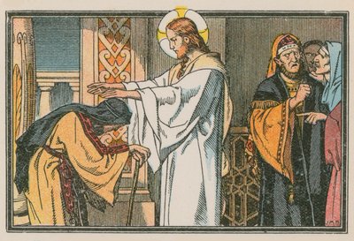Szene aus dem Leben Jesu von French School