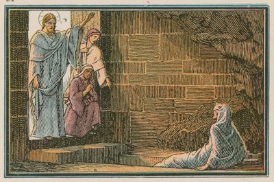 Szene aus dem Leben Jesu von French School