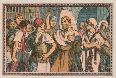 Szene aus dem Leben Jesu von French School
