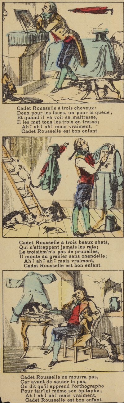 Szenen aus Cadet Rouselle von French School