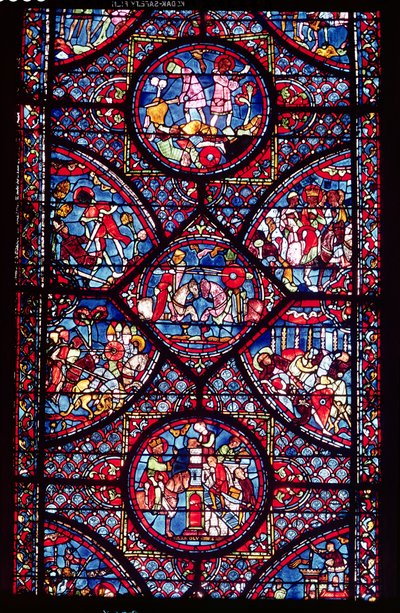 Szenen aus dem Leben Karls des Großen (747-814) aus dem Umgang, ca. 1215-25 von French School