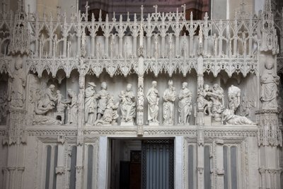 Szenen des Chors der Kathedrale von Chartres von French School