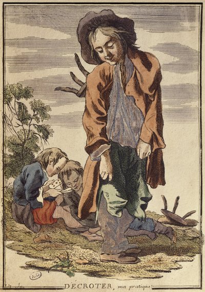 Schlamm abkratzen, meine Übung von French School