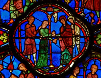St. Antonius: gibt seine Schwester zwei Nonnen von French School